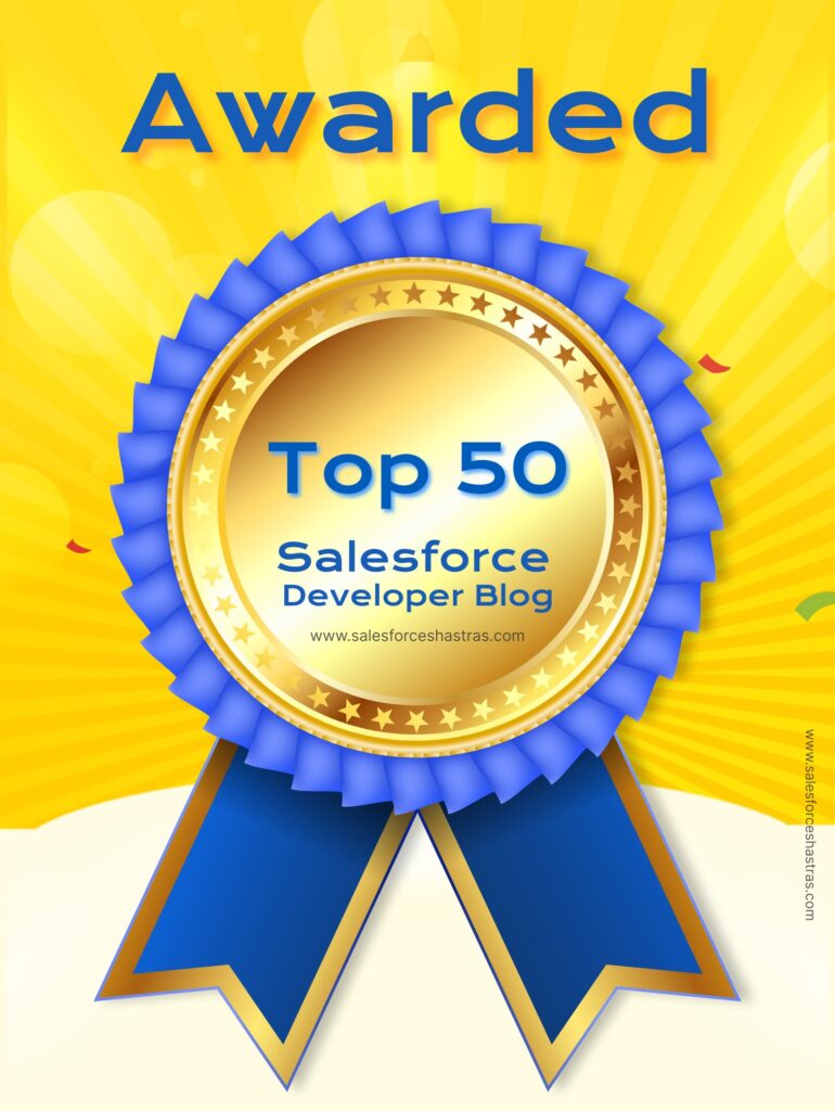 Salesforce Shastras top 50 Salesforce developer blog