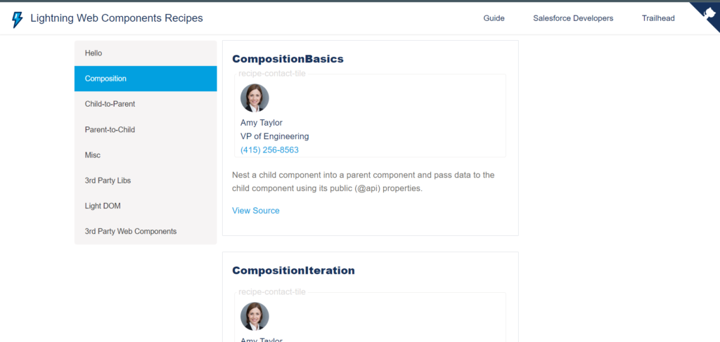 What are Lightning Web Component Recipes?

Improve LWC Skills