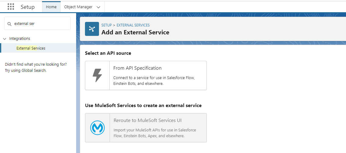 How to use External Services in Salesforce